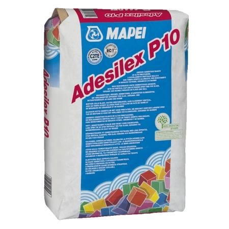 Mapei Adesilex P10 flīžu līme mozaīkas pielīmēšanai (C2TE), balta, 25kg